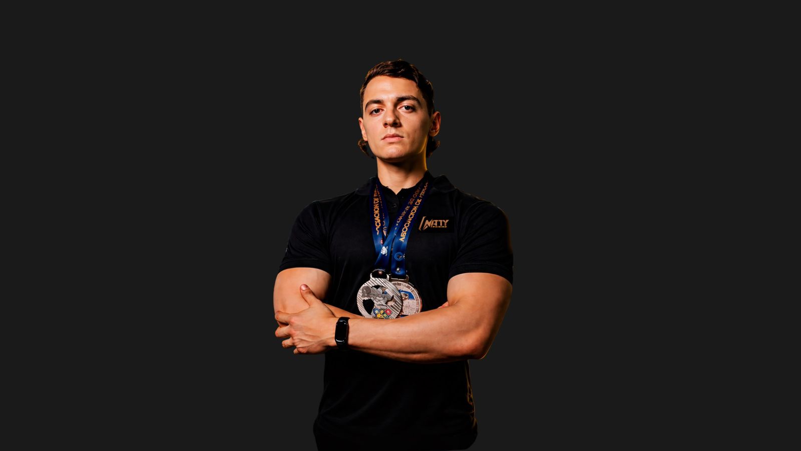 Emmanuel Blazquez — Retrato con medalla
